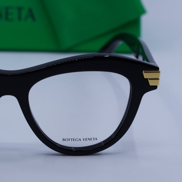 Bottega Veneta BV1105O 001 Cat Eye Eyeglasses 50mm – Black - Picture 4 of 10